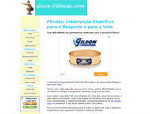Tablet Screenshot of guia-fitness.com